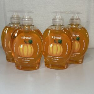 Softsoap Limited Edition Pumpkin Scent Hand Soap 7.5 FL.OZ (Lot Of 4)